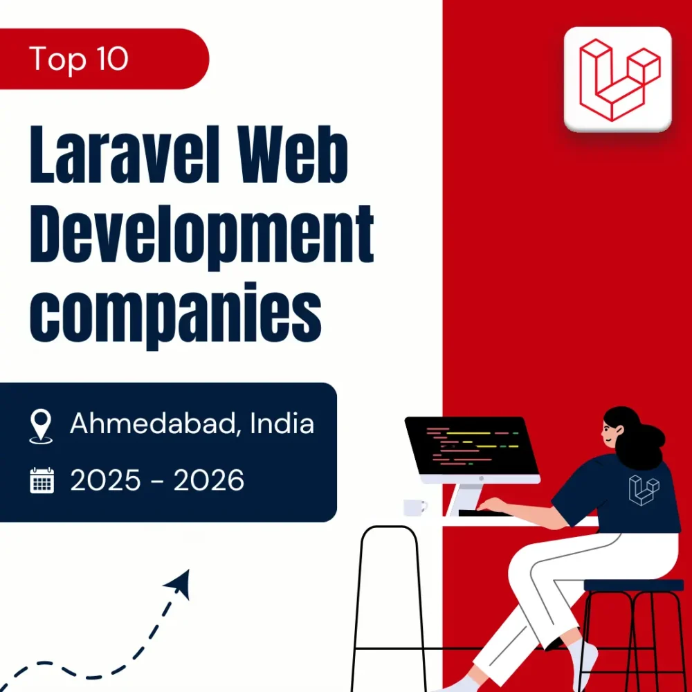 Top 10  Laravel Web Development companies in Ahmedabad, India 2025 – 2026