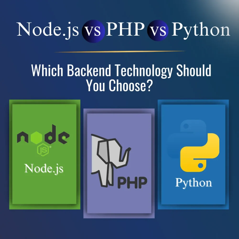Node.js vs PHP vs Python Which Backend Technology Should You Choose?