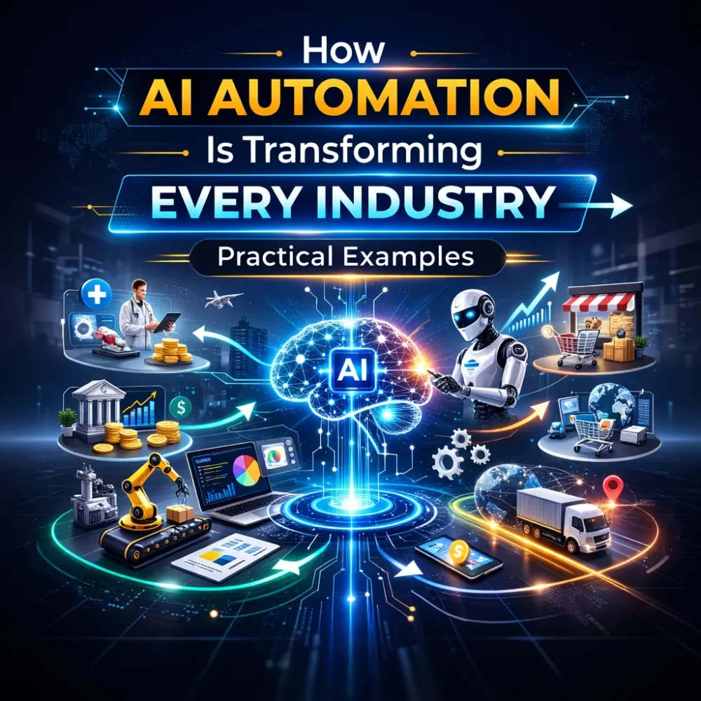 How AI Automation Is Transforming Every Industry Practical Examples