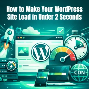 How to Make Your WordPress Site Load in Under 2 Seconds