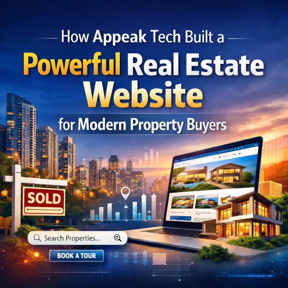 How Appeak Tech Built a Powerful Real Estate Website for Modern Property Buyers