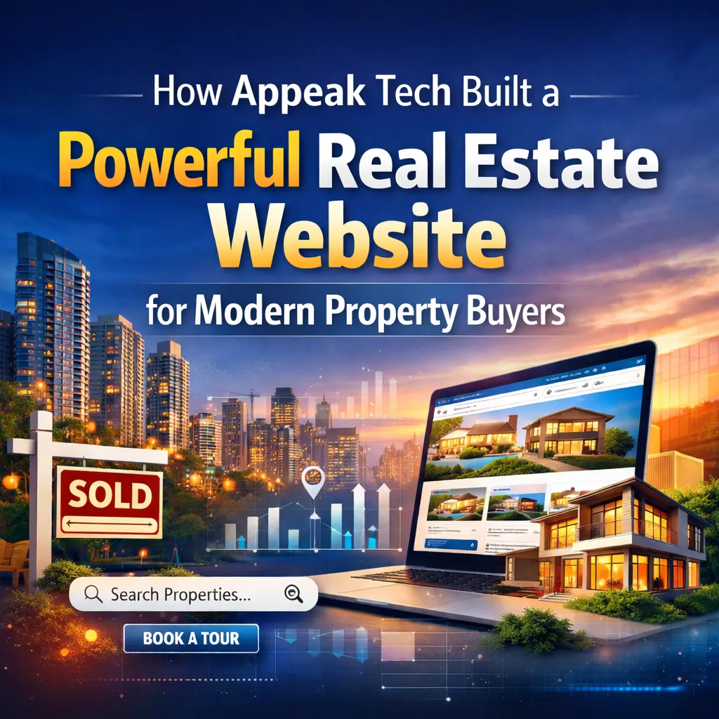 How Appeak Tech Built a Powerful Real Estate Website for Modern Property Buyers